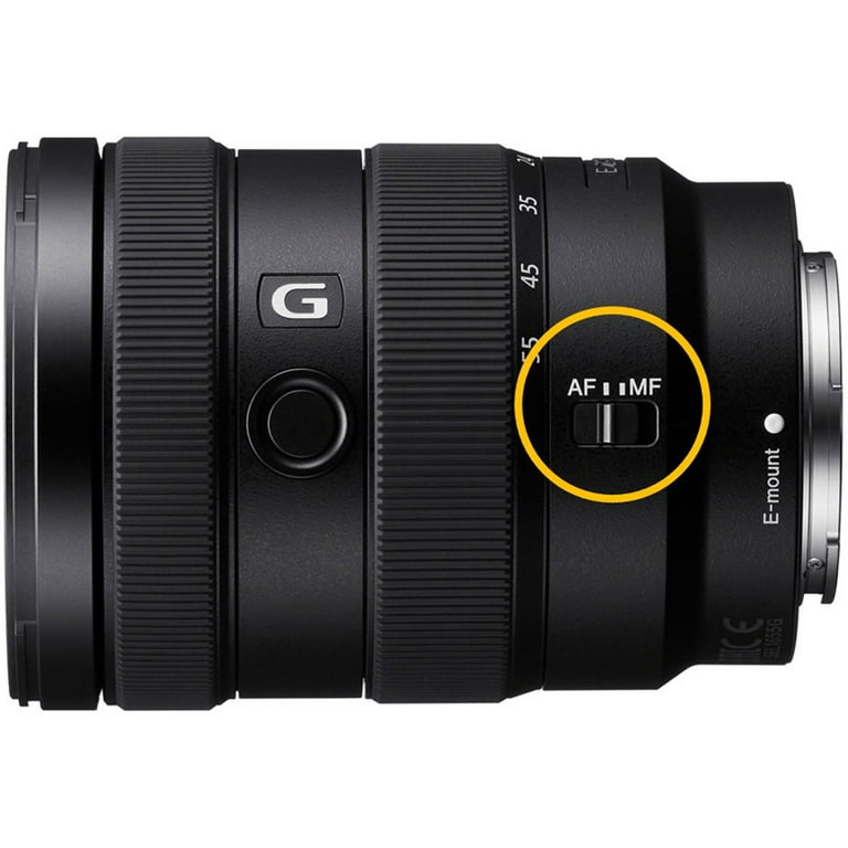 Sony E 16-55mm f/2.8 G Lens (SEL1655G) Filter Kit BackPack 64GB