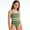 Green, variant on YANGXINX Girl's One Piece Swimsuits Striped Tank Swimsuit Summer Beach Casual Bikini Sets for Teen and Big Kids Youth Swimwear swimming suits for girl
