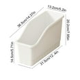 thumbnail image 3 of Leodye 1PCS Multi Functional Storage Box Cabinet Storage Basket with Pulley for Bathroom Home and Kitchen -14.4 * 5.2 * 8in, 3 of 6