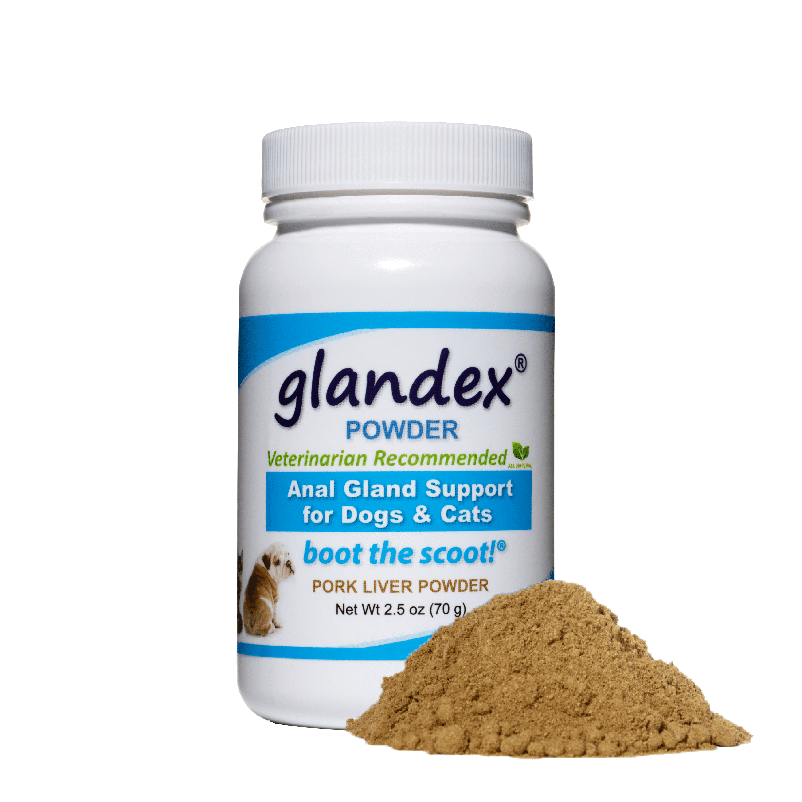 Glandex Anal Gland Supplement Powder with Pumpkin and Fiber for Dogs
