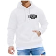 thumbnail image 2 of WILLBEST Sudaderas Deportivas para Hombre, Sudadera con Capucha Estampada con Temática De Temporada De Graduación para Hombre, Sudadera Informal De Tendencia Cómoda y Holgada Chica, 2 of 6