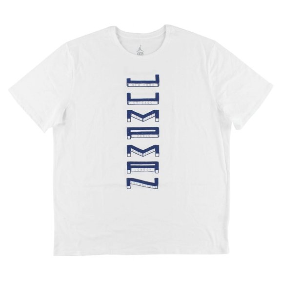 Jordan All Cities Mens Active Shirts & Tees Size L, Color: White