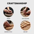 thumbnail image 6 of Avyya Hand Rolled Incense Sticks (30Total), Charcoal-Free, Recycled Flowers – Perfect for Positivity, Aromatherapy, Healing, Yoga, Meditation, Relaxation and Spiritual Vibe. (30, Jasmine), 6 of 7