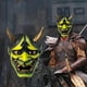 thumbnail image 4 of Mascarilla japonesa para cosplay BuyWeek Halloween demonio lujo, 4 of 11