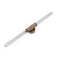 thumbnail image 1 of Zaqw Wall Sconce Gold Iron Glass Lampshade Hardwired G9 Light Source, 1 of 7