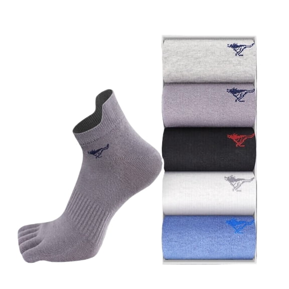 Unisex Toe Socks Five Finger Socks for All-Season Crew Socks Series 23
