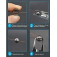 thumbnail image 4 of Split Shot Sinkers Fishing Weights - Removable Round Fishing Line Weights In, 4 of 5