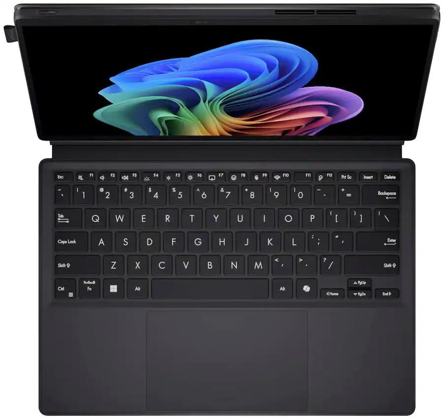 ASUS - ProArt PZ13 13" OLED 3K Detachable Laptop - Copilot+ PC - Snapdragon X Plus - 16GB Memory - 1TB SSD - Nano Black