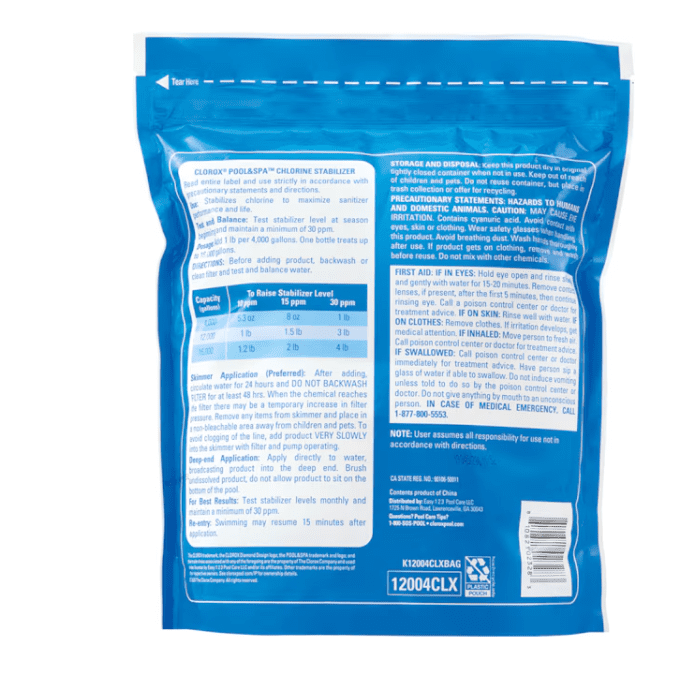 Clorox Pool&Spa 4-lb Stabilizer Pool Balancer