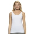 thumbnail image 4 of Felina Reversible Cotton Womens Tank Top | 4-Pack (Heather Grey, Small), 4 of 7