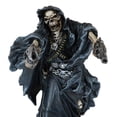 thumbnail image 5 of Ebros Gift Gothic Grim Reaper Skeleton Assassin with Dual Pistols Figurine 9" H, 5 of 8