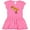 Raspberry with Polka Dots, variant on Inktastic Roaring T-Rex Gift Baby Girl Dress