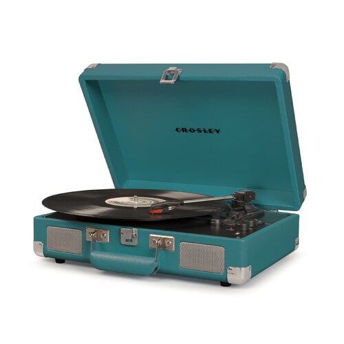 Crosley Cruiser Deluxe Stereo Turntable - CR8005D-TL - Walmart.com