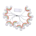 thumbnail image 2 of Cadena de luces de arcoíris para decoración del hogar, decoración de habitaciones, luz colgante práctica, adorno de fiesta para fiestas, interiores,, 2 of 7
