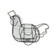 thumbnail image 5 of Cesta de Metal para huevos de gallina, cesta para huevos en forma de pollo, almacenamiento multifuncional para cocina, soporte para huevos para el, 5 of 9