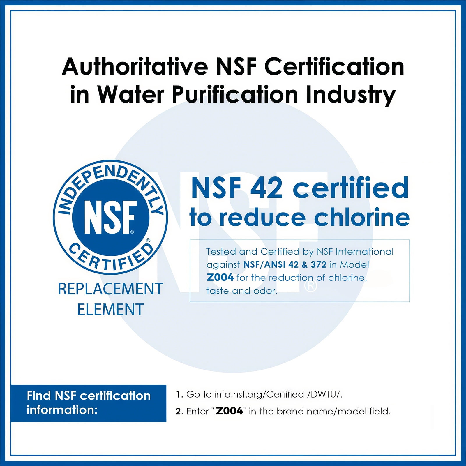 Aiqeek Refrigerator Water Filter 3-Pack NSF 42 Certified, Compatible with EDR3RXD1/ 4396841