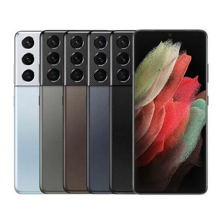 Pre-Owned Samsung Galaxy S21 Ultra 5G SM-G998U1 256GB Black (US Model) - Factory Unlocked Cell Phone (Refurbished: Good)