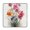 Huang, variant on Dahlia Flower Picnic Blanket Waterproof Outdoor Beach Blanket Hand-held Pad Suitable for Travel, Camping, Beach, Family Gatherings