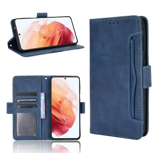 Funda Tipo Billetera GANGXUN para Samsung Galaxy S21 5G – Tapa Flip con Tarjetero