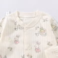 thumbnail image 5 of Baby Pure Cotton Long Sleeved Newborn Toddler Clothes Boys And Girls Baby Romper Pajamas Crawling Clothes, 5 of 7
