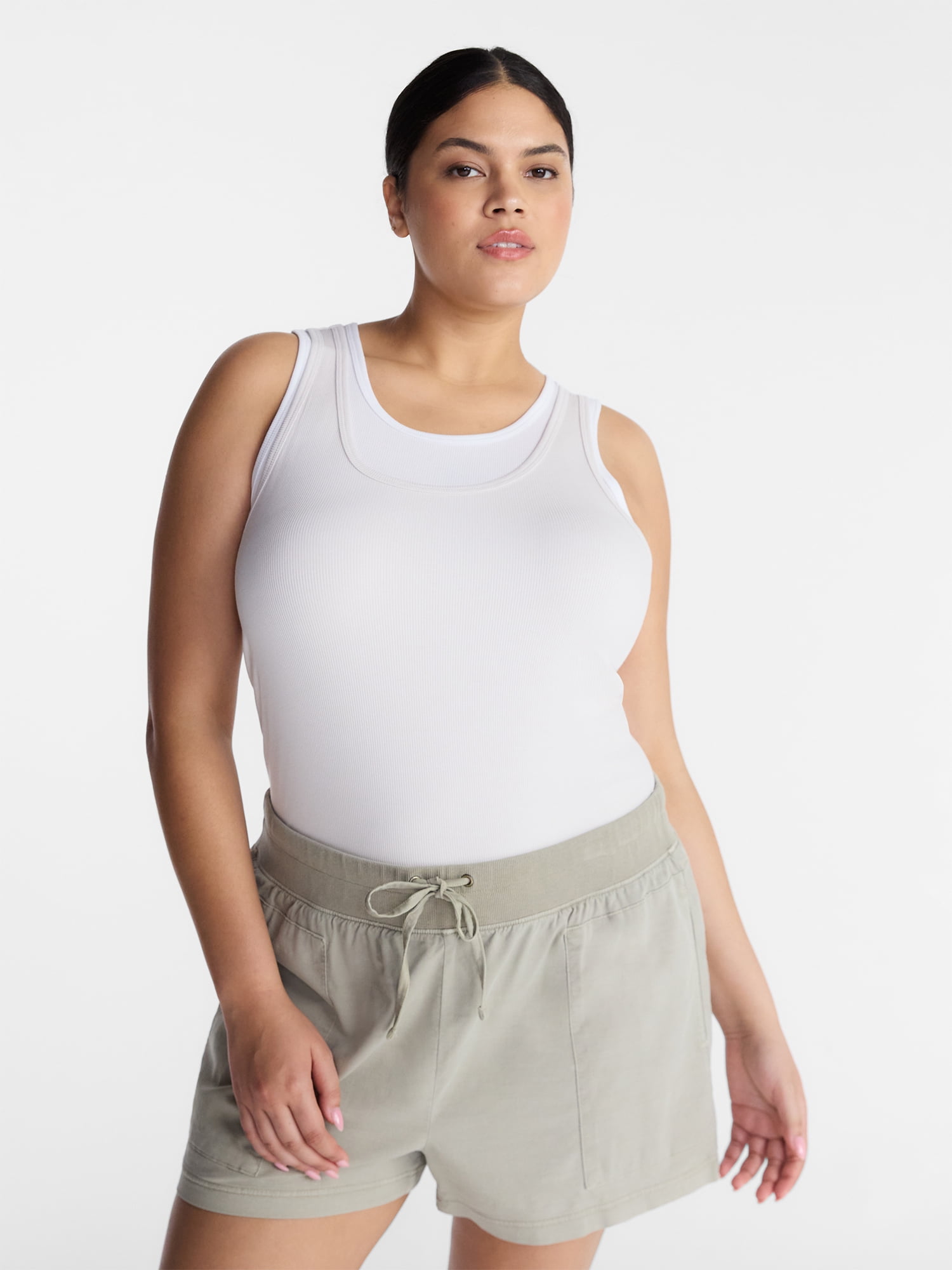 Avia Women's Double Layer Tank Top, Sizes XS-XXXL
