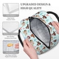 thumbnail image 3 of Disketp Cute Pug Dogs Bolsa Térmica para Almuerzo, Lonchera con Abertura Amplia y Gran Capacidad, Organizador Reutilizable para Mujeres, Hombres y Adultos, 3 of 6