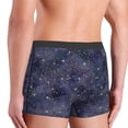 thumbnail image 3 of KLL Watercolor Indigo Men's Cotton Boxer Briefs Underwear-X-Large, 3 of 8