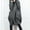Grey, variant on DuoJiaJ Women Full Zip Hoodie Ladies Long Cardigan Hooded Cardigan Jacket Coat Top Dress Womens Winter Coat Plus Size Green L