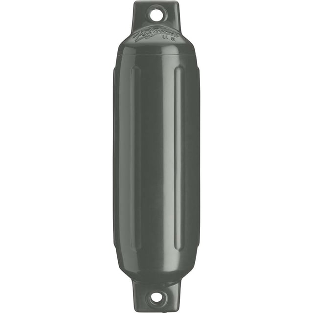 Polyform U.S. G-6-GRAPHITE Polyform G-6 Twin Eye Fender 11" x 30" - Graphite
