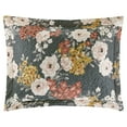 Mainstays Grey Floral King Sham Pair, 1 Piece
