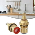 thumbnail image 3 of beisidaer Replacement Tap Cartridge Valve Ceramic Disc Gland Quarter Turn 20 Teeth 1/2" - # 3, 3 of 6