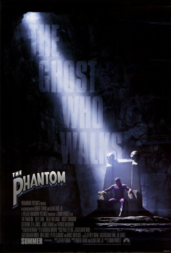 The Phantom the Ghost Who Walks 11X17 Movie Poster Billy Zane 