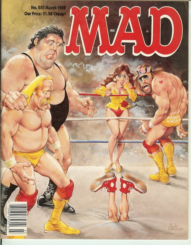 MAD Magazine Vintage Collectible #285 HULK MARCH 1989