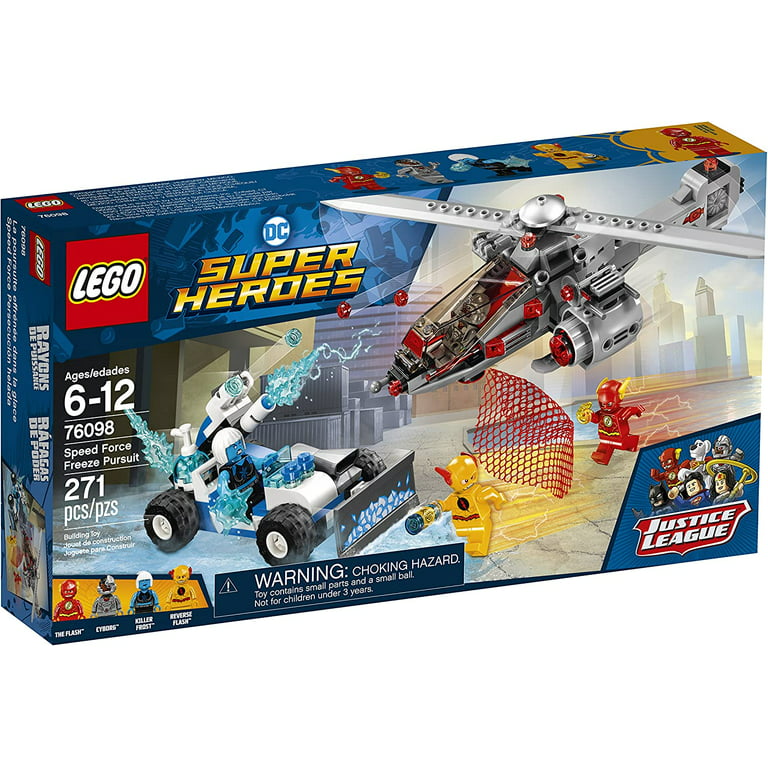 craft Bliv oppe Styre LEGO DC Super Heroes Speed Force Freeze Pursuit 76098 Building Kit (271  Piece) - Walmart.com