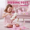 thumbnail image 2 of Ensemble de Maison de Jeu et de Jouets d'Alimentation, Jouets de Soins de Poupée Simulée pour Filles, 2 of 8