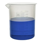 1000ml Plastic Beaker; 20ml Graduations; Premium Polypropylene - Eisco Labs