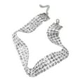thumbnail image 2 of AYYUFE Women Shiny Paillette Necklace Club Chocker, 2 of 8