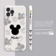 thumbnail image 3 of Case For iPhone 14 13 12 11 Pro XS Max Mini X XR 7 8 6 6S Plus Colour Simple Liquid Silicone Case Anime Cute Mickey Minnie Mouse, 3 of 5