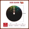 thumbnail image 2 of Sikiie Night Rainbow Sparkles Christmas Tree Skirt, Christmas Tree Decorations, Christmas Decor, Tree Mat Decoration(30-48IN)-36", 2 of 6