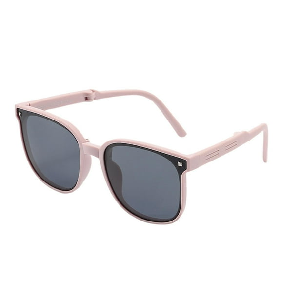 AUNVITO Kids Soft Silicone Polarized Sunglasses Foldable Stylish Sun Glasses for Boys & Girls Fashionable Unisex Design