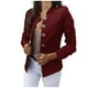 thumbnail image 1 of Trajes para mujer Blazer Chaquetas Color sólido Manga larga Slim-Breasted Traje pequeño Abrigo corto Top Odeerbi ODB-3, 1 of 5