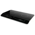 thumbnail image 1 of Rosewill Dual Induction Cooktop Burner, 1800W Double Electric Stove Tops, Digital Touch Sensor Panels for Independent Settings, Timer, Auto Shut-Off, Child Safety Lock, Energy & Time Saving., 1 of 7