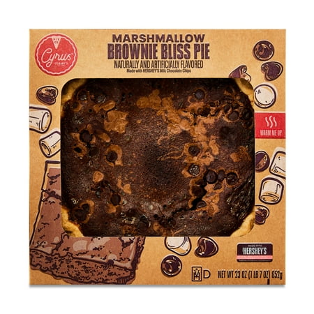 Cyrus O’Leary’s Marshmallow Brownie Bliss Pie, Baked, 23 oz Dessert