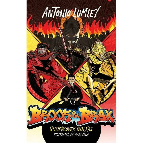 Brook and Brax: Undercover Ninjas, (Hardcover)