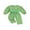 Green, variant on Bagilaanoe Newborn Baby Girl Fall Jumpsuit Textured Long Sleeve Bodysuit with Belt 3M 6M 9M 12M 18M Infant Fall One Piece Romper