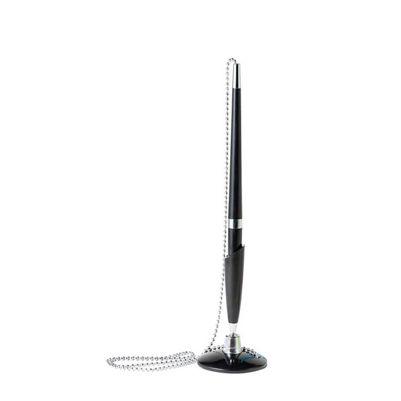 Bolígrafo de registro para firma de invitados con Base redonda, bolígrafo de autógrafo delicado, bolígrafo de recepción para fiestas, graduación, Negro BLESIY Pluma de boda