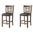 thumbnail image 1 of Picket House Furnishings Sam 24" Tabouret de Comptoir en Cerisier (Lot de 2), 1 of 7