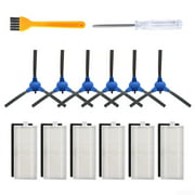 Filter Side brushes Mop cloths Sweeper For Cecotec Screwdriver Durable