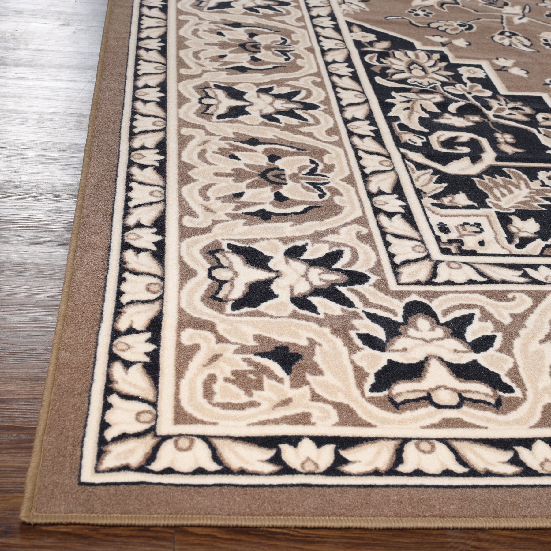 Superior Glendale Indoor Area Rug, 10' x 14', Brown