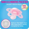 thumbnail image 2 of MAM Original Matte Pacifier (2 pack, 1 Sterilizing Pacifier Case), Pacifiers 0-6 Months, Baby Boy Pacifier, Best Pacifiers for Breastfed Babies, Sterilizing Storage Case, 2 of 4
